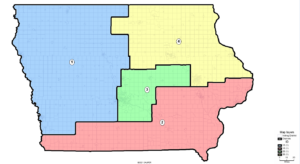 Picture of the districting plan